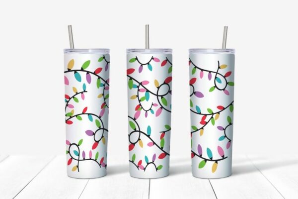 Christmas Light Tumbler Xmas Lights Gift Christmas Light Tumbler Xmas Lights Gift