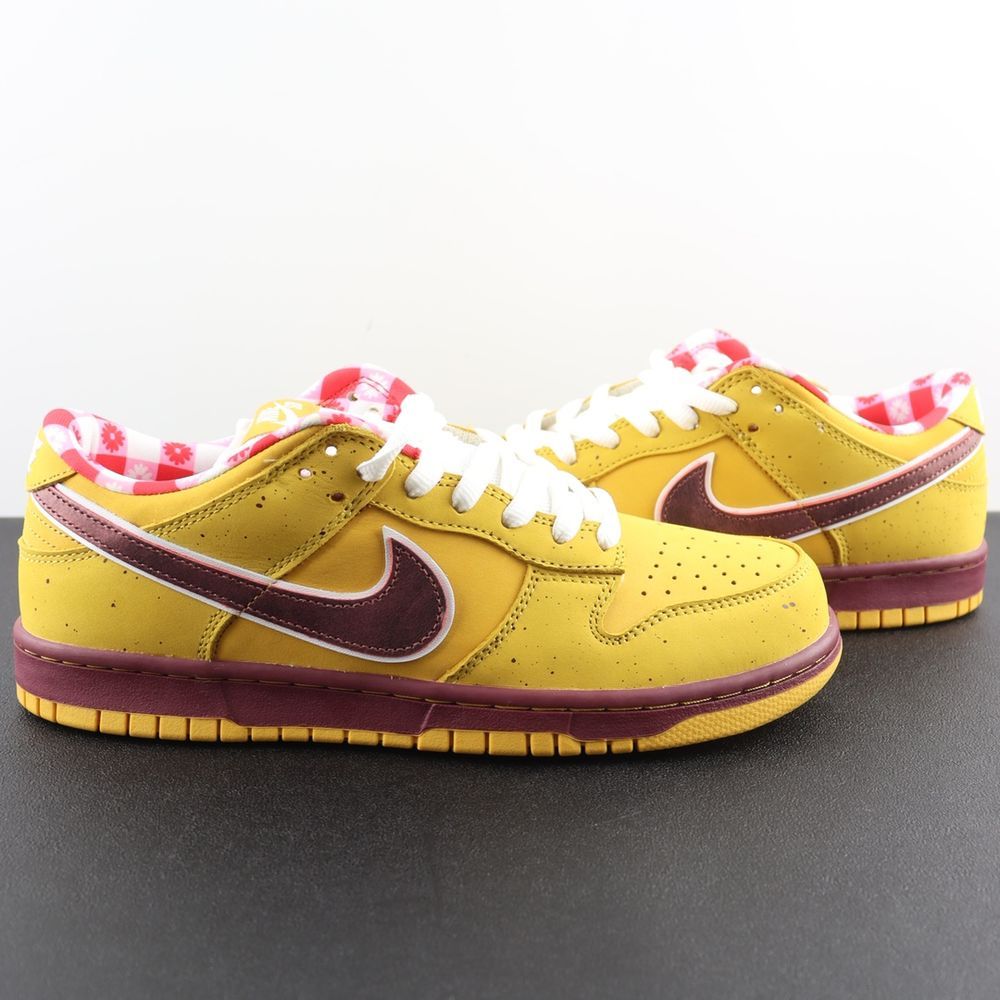 New Arrival Nike SB Dunk Low Yellow Lobster AJ3228 TEN