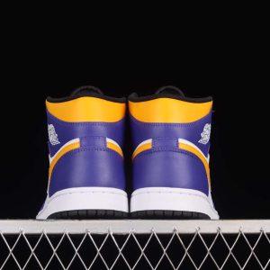 New Arrival AJ1 Mid DQ8426-517 Lakers