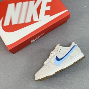 New Arrival Nike SB Dunk Low 85 Cream White Blue Black DD9457-106 AJ3143 TEN