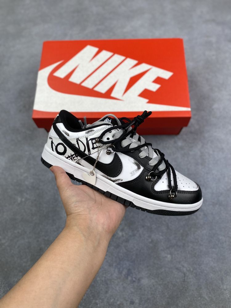 New Arrival AF1 Low Dunk White Black AJ3263 TEN