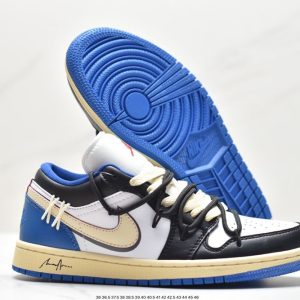 New Arrival Nike Fragment Design x Travis Scott x AJ1 Retro Low DM7866-140 AJ3170 TEN