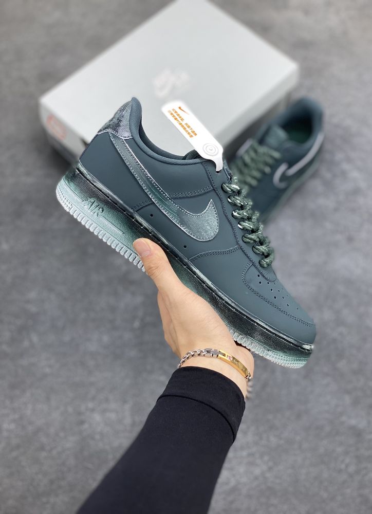 New Arrival AF1 Low Triple Black HW2636-079 AJ3152 TEN