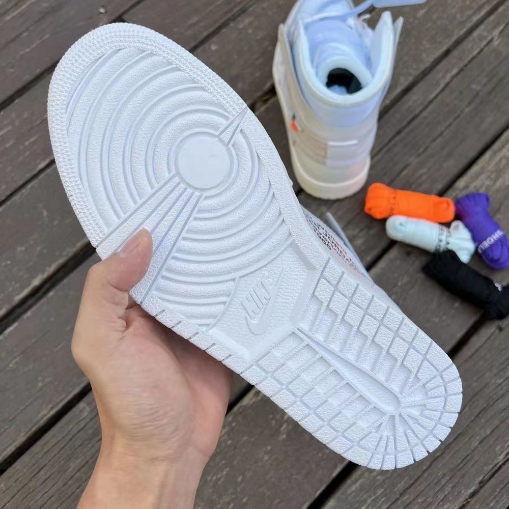 New Arrival AJ 1 Retro High Off-White AQ0818-100 AJ3237 TEN