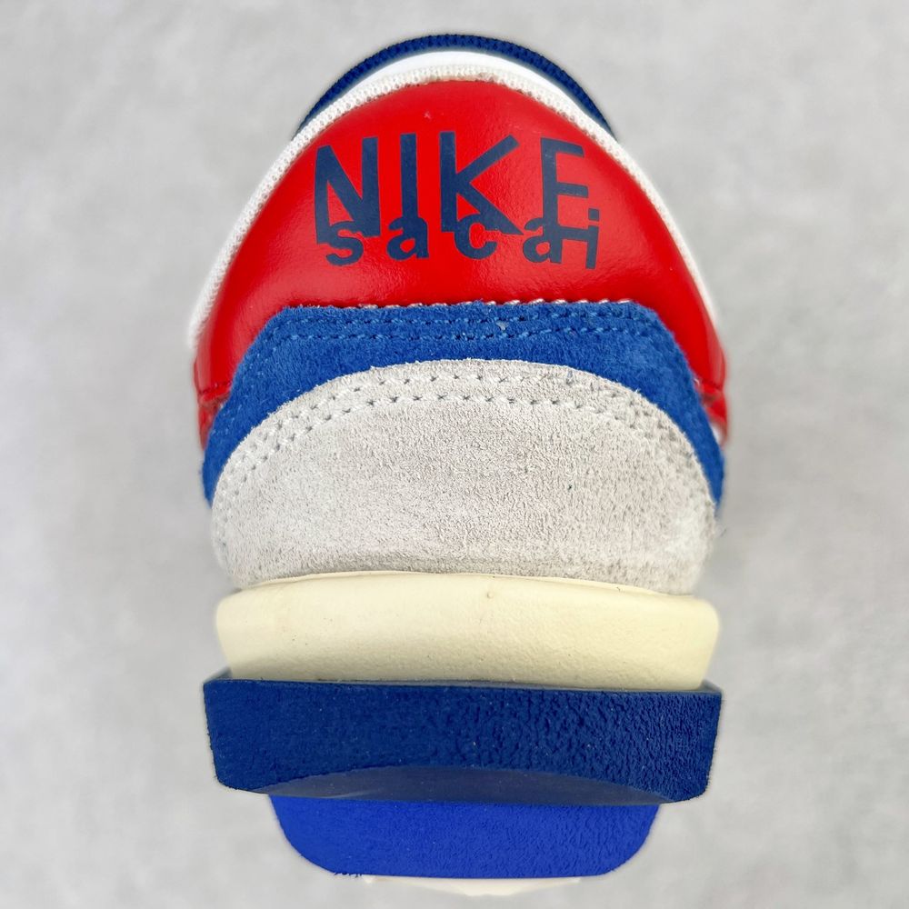 New Arrival NIKE X SACAI ZOOM CORTEZ SP ‘WHITE RED’ DQ0581-100 AJ3139 TEN