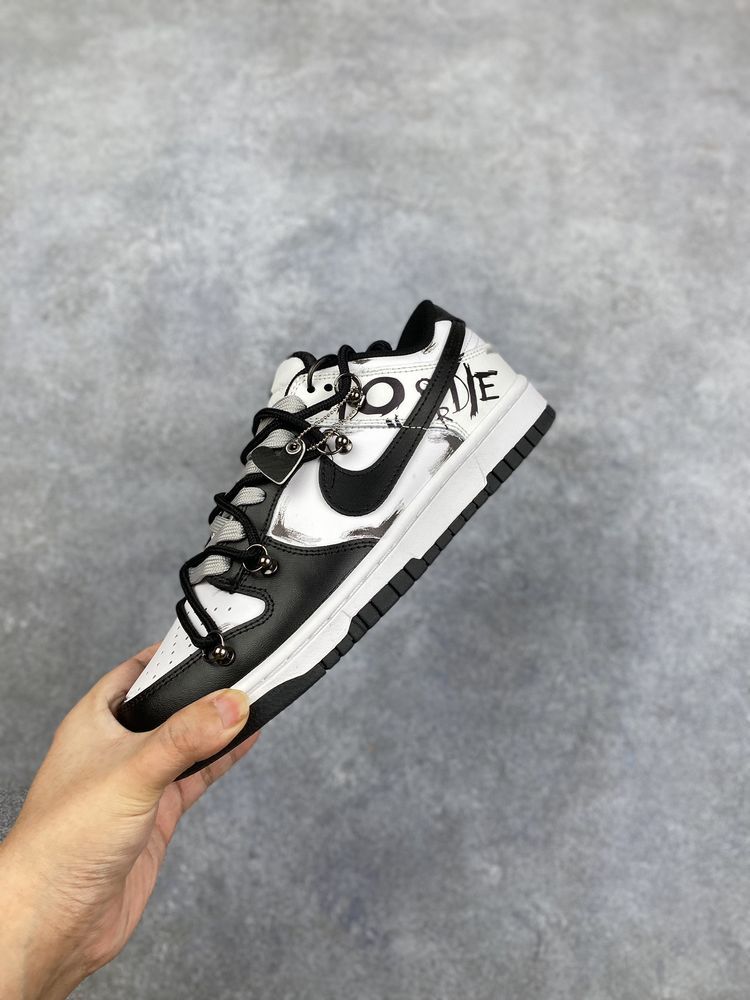New Arrival AF1 Low Dunk White Black AJ3263 TEN