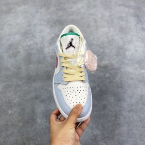New Arrival AJ 1 Low Multi Color Sashiko FV3623-151 AJ3246 TEN