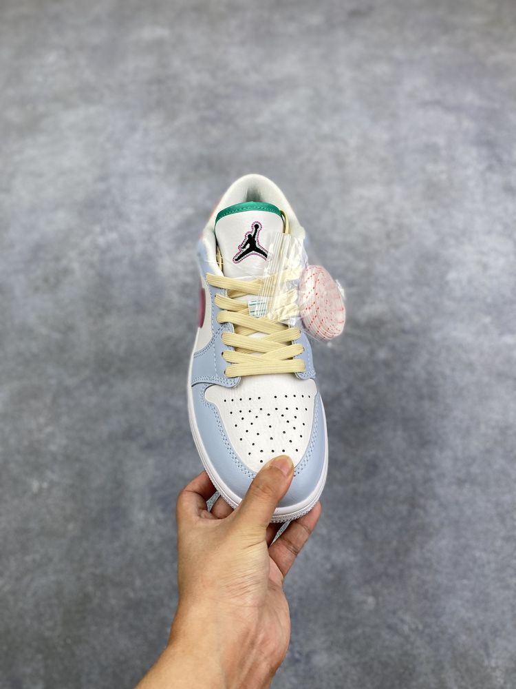New Arrival AJ 1 Low Multi Color Sashiko FV3623-151 AJ3246 TEN