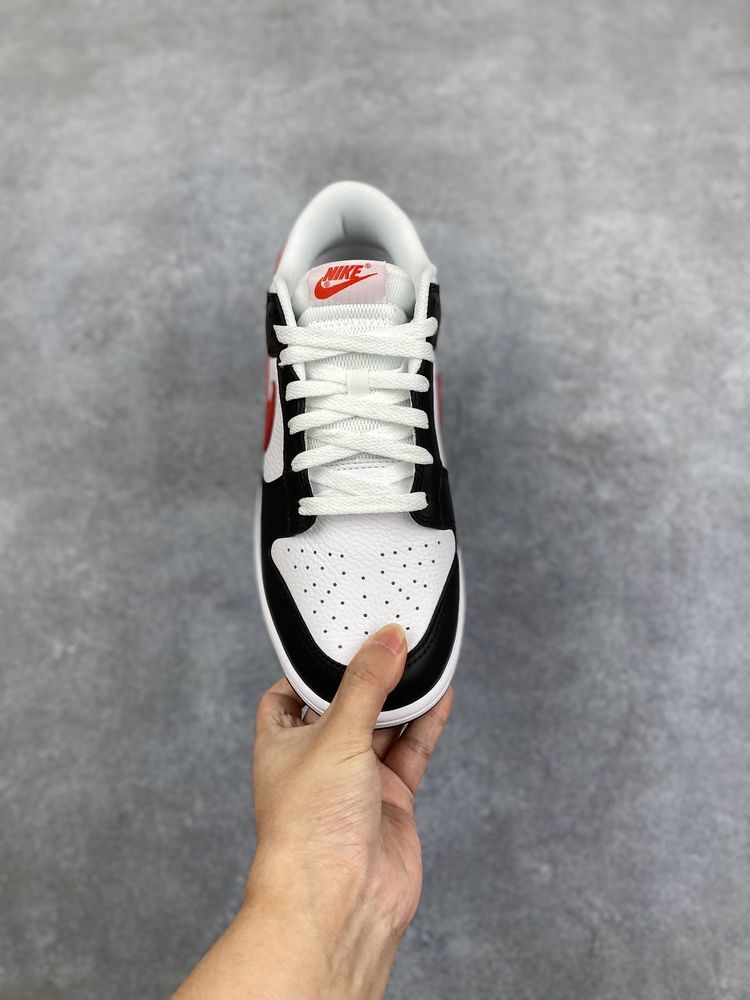 New Arrival AJ 1 Low Dunk ‘Black White Red’ AJ3255 TEN