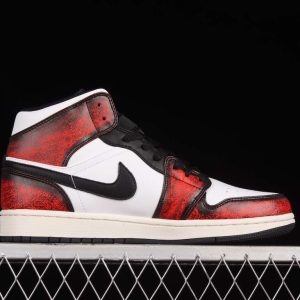 New Arrival AJ1 Mid DV9565-006 Wear-Away