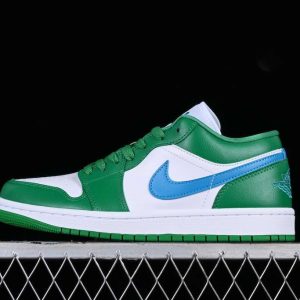 New Arrival AJ1 Low White Green AJ1 DC0774-304