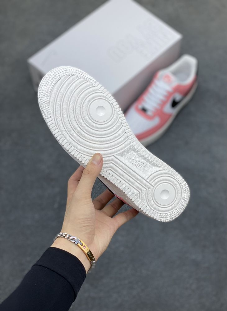 New Arrival AF 1 Coral Chalk Pink Brown FQ6850-621 AJ3122 TEN