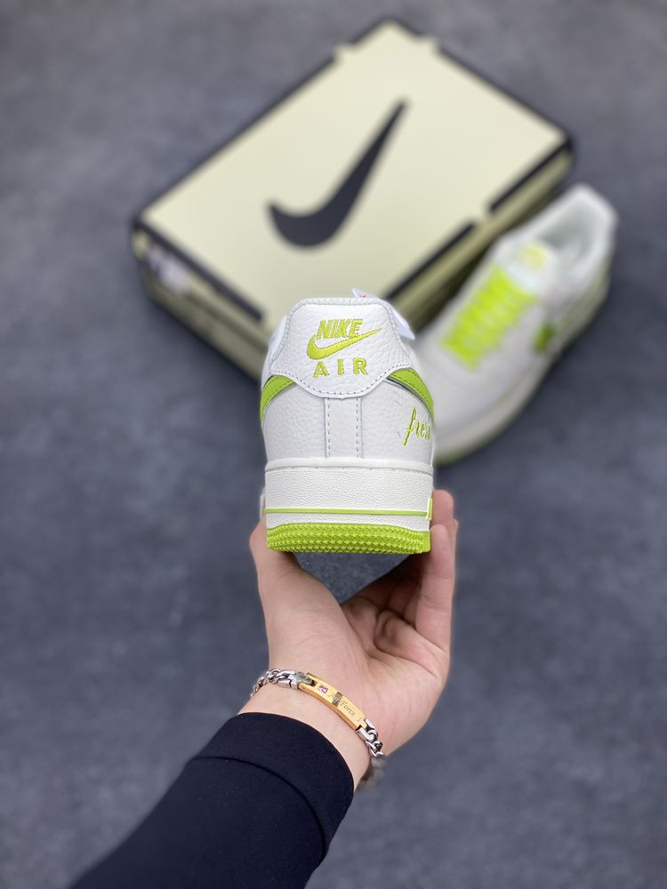 New Arrival AF 1 Low White Apple Green UN1635-888 AJ3121 TEN
