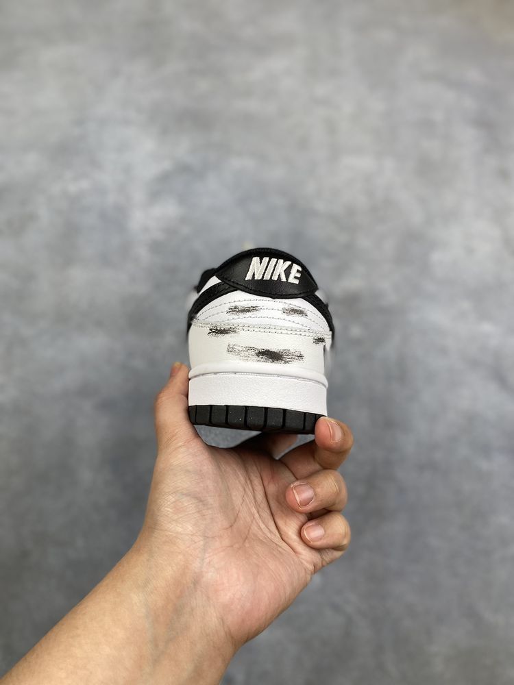 New Arrival AF1 Low Dunk White Black AJ3263 TEN