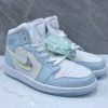 AJ 1 Mid Glitter Swoosh FQ9117-400