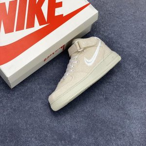 New Arrival AF1 Mid ‘Stussy Fossil’ DJ7841-200 AJ3153 TEN