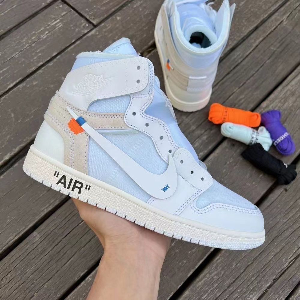 New Arrival AJ 1 Retro High Off-White AQ0818-100 AJ3237 TEN