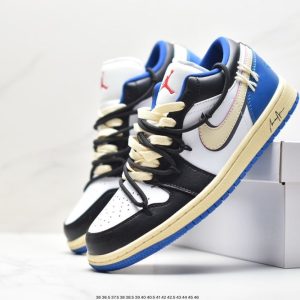 New Arrival Nike Fragment Design x Travis Scott x AJ1 Retro Low DM7866-140 AJ3170 TEN