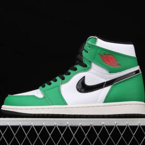New Arrival AJ1 High Lucky Green DB4612-300