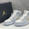 AJ 1 Mid Glitter Swoosh FQ9117-400