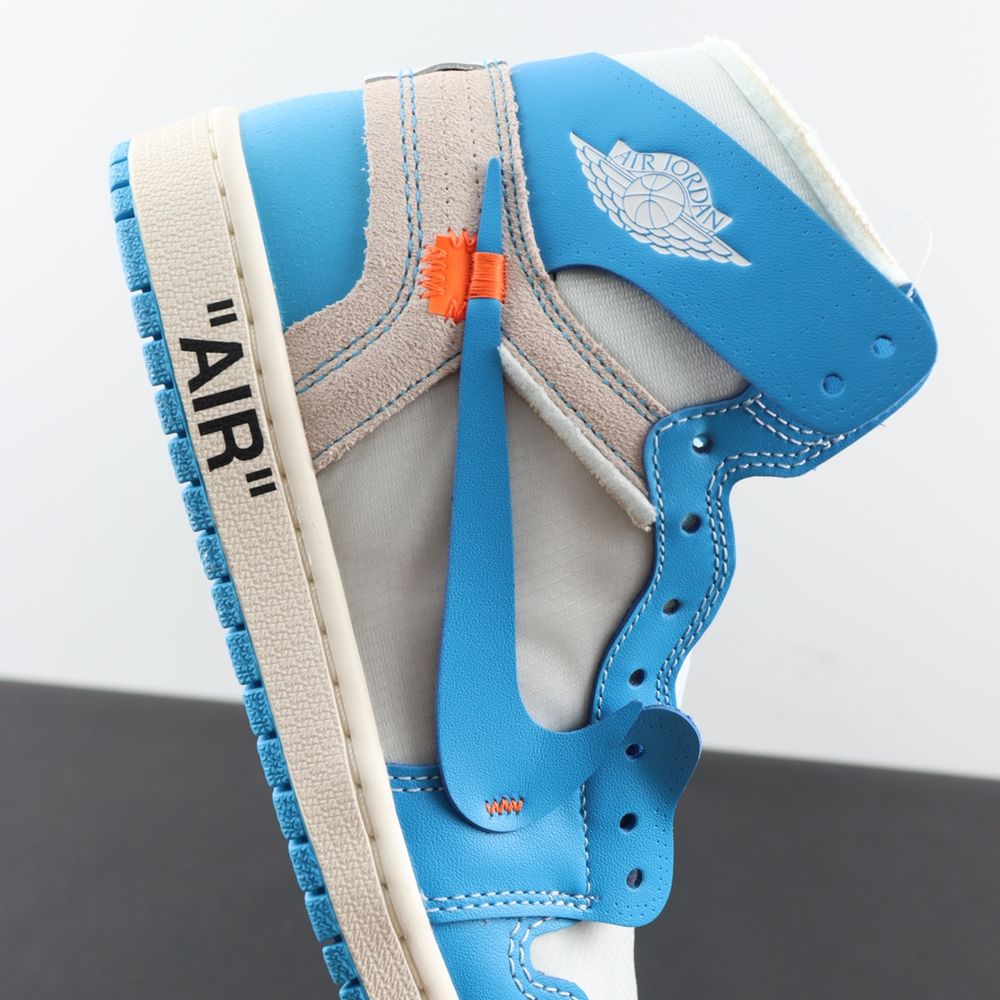 New Arrival Off White X AJ 1 Retro High OG UNC AJ3235 TEN
