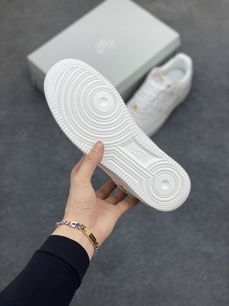 New Arrival AF 1 Low Sail Metallic Gold FV3654-111 AJ3118 TEN