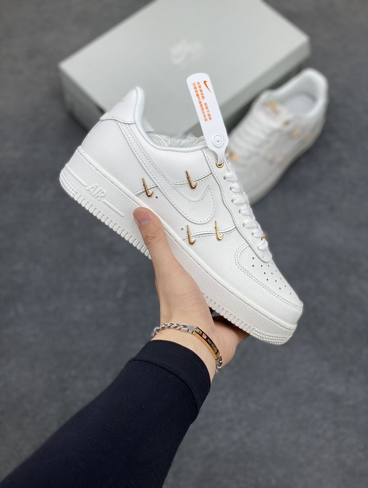 New Arrival AF 1 Low Sail Metallic Gold FV3654-111 AJ3118 TEN