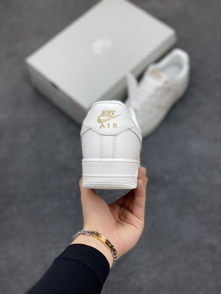 New Arrival AF 1 Low Sail Metallic Gold FV3654-111 AJ3118 TEN