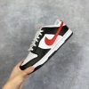 New Arrival AJ 1 Low Dunk ‘Black White Red’ AJ3255 TEN