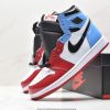 New Arrival AJ 1 Retro High Fearless UNC Chicago CK5666-100 AJ3241 TEN