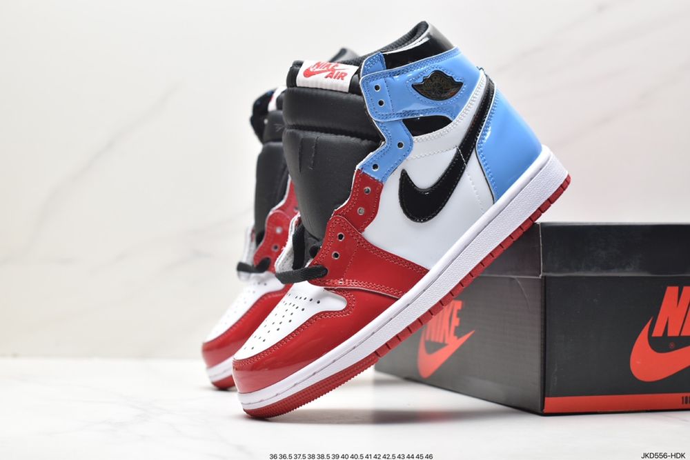 New Arrival AJ 1 Retro High Fearless UNC Chicago CK5666-100 AJ3241 TEN