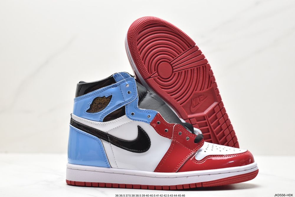 New Arrival AJ 1 Retro High Fearless UNC Chicago CK5666-100 AJ3241 TEN