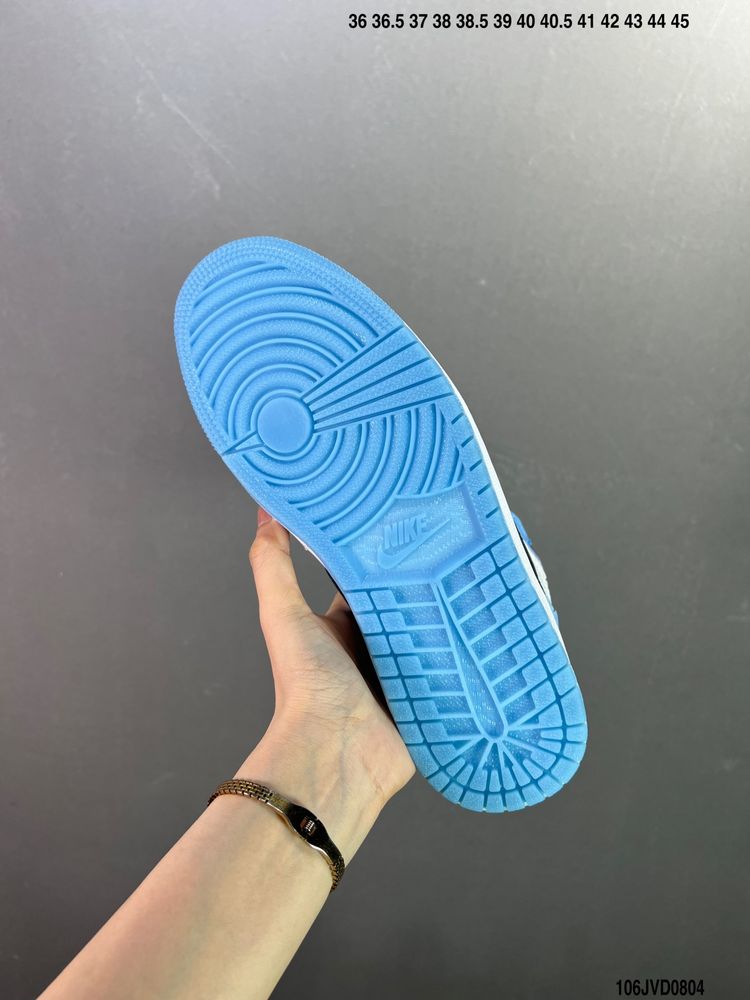 New Arrival AJ 1 Retro High OG University Blue 555088-134 AJ3232 TEN