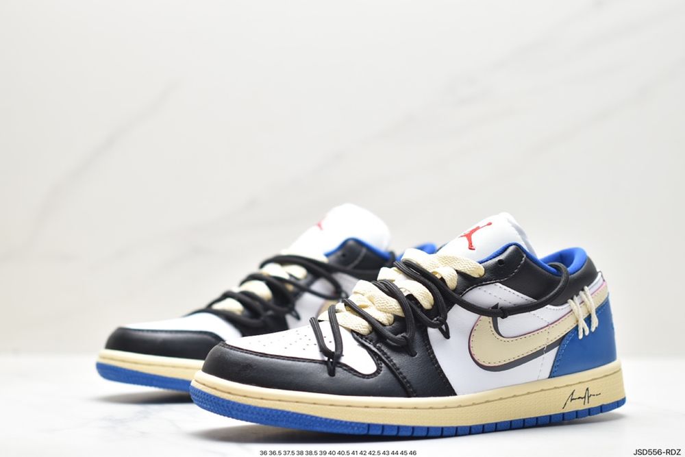 New Arrival Nike Fragment Design x Travis Scott x AJ1 Retro Low DM7866-140 AJ3170 TEN