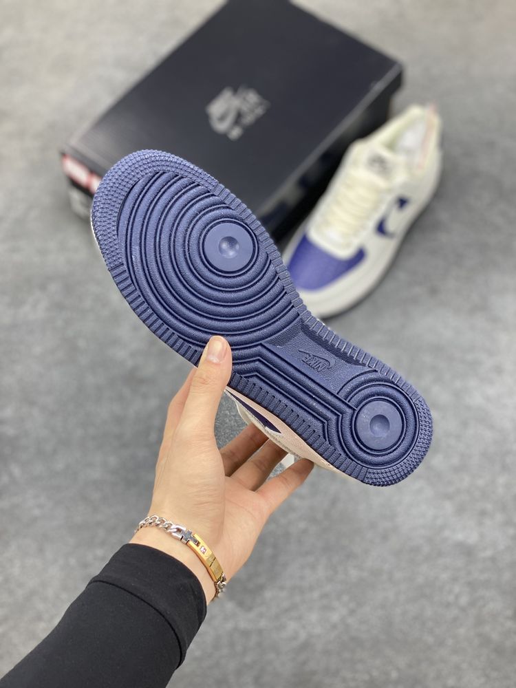 New Arrival AF 1 Milk White Wolf Grey AJ3114 TEN