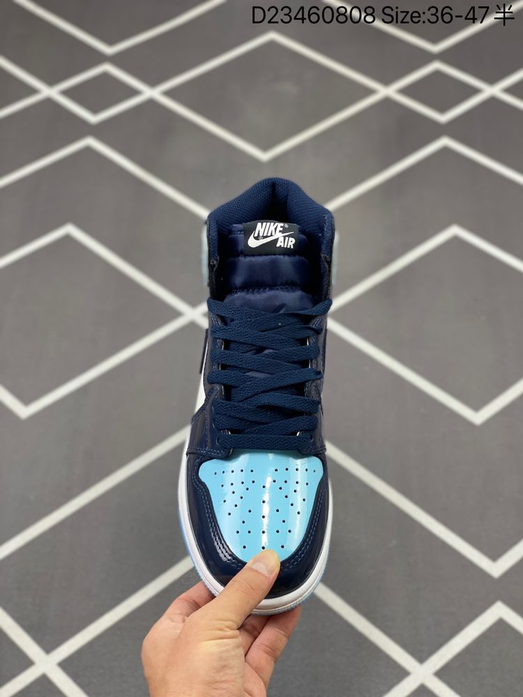 New Arrival AJ 1 Retro High UNC Patent CD0461-401 AJ3240 TEN