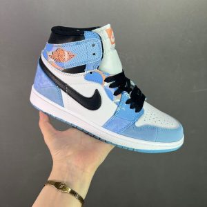 New Arrival AJ 1 Retro High OG University Blue 555088-134 AJ3232 TEN