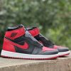 New Arrival AJ 1 High Og Retro Black Varsity Red AJ3234 TEN