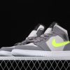 New Arrival AJ1 Mid 554724-072 Grey Volt