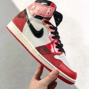 New Arrival AJ 1 High OG Spider-Man Across the Spider AJ3053 TEN