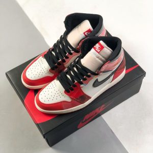 New Arrival AJ 1 High OG Spider-Man Across the Spider AJ3053 TEN
