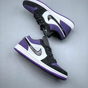 New Arrival AJ 1 Low 553558-411 AJ3045 TEN