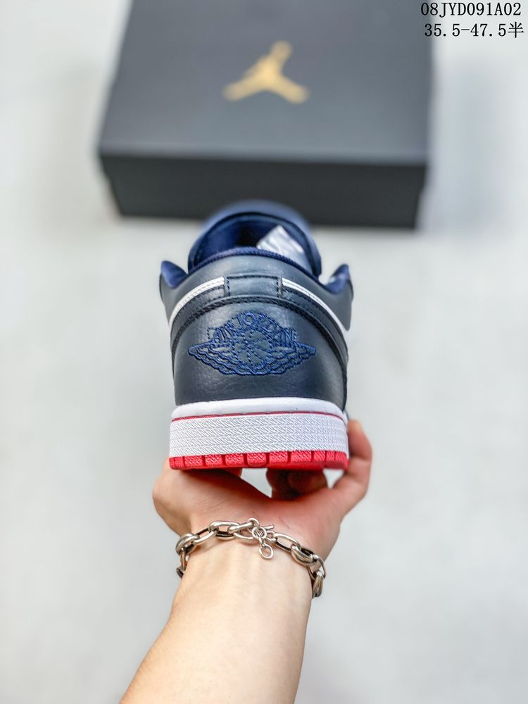 New Arrival AJ 1 Low 553558-481 AJ3009 TEN