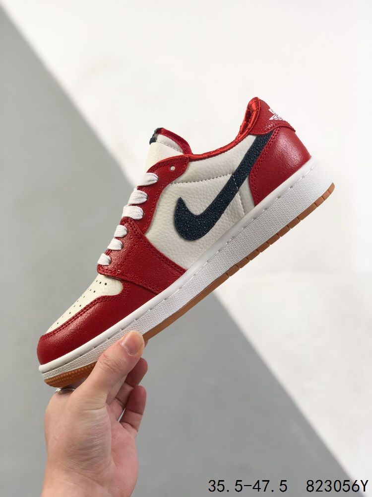 New Arrival AJ 1 Retro Low OG Chicago 705329-600 AJ3046 TEN