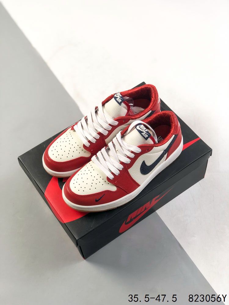 New Arrival AJ 1 Retro Low OG Chicago 705329-600 AJ3046 TEN