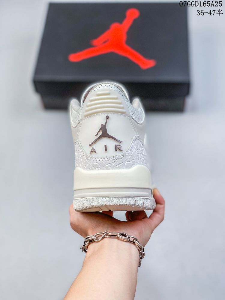 New Arrival AJ 3 Retro 136064-111 AJ3040 TEN