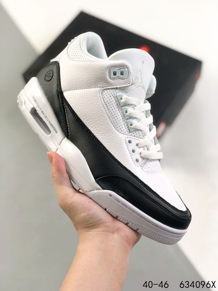 New Arrival AJ 3 Retro Pure White 136064-111 AJ3049 TEN