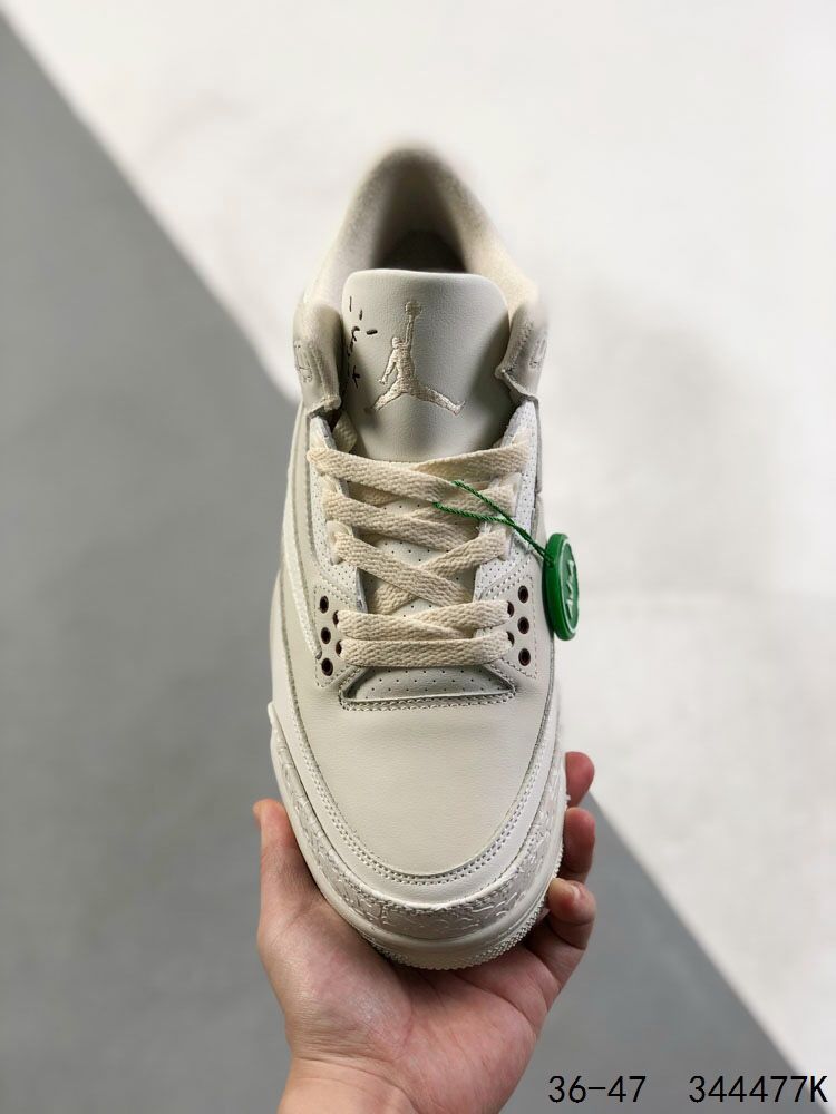 New Arrival AJ 3 Retro White 136064-111 AJ3026 TEN