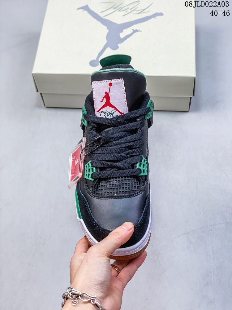 New Arrival AJ 4 Retro Green Glow 308497-033 AJ3017 TEN