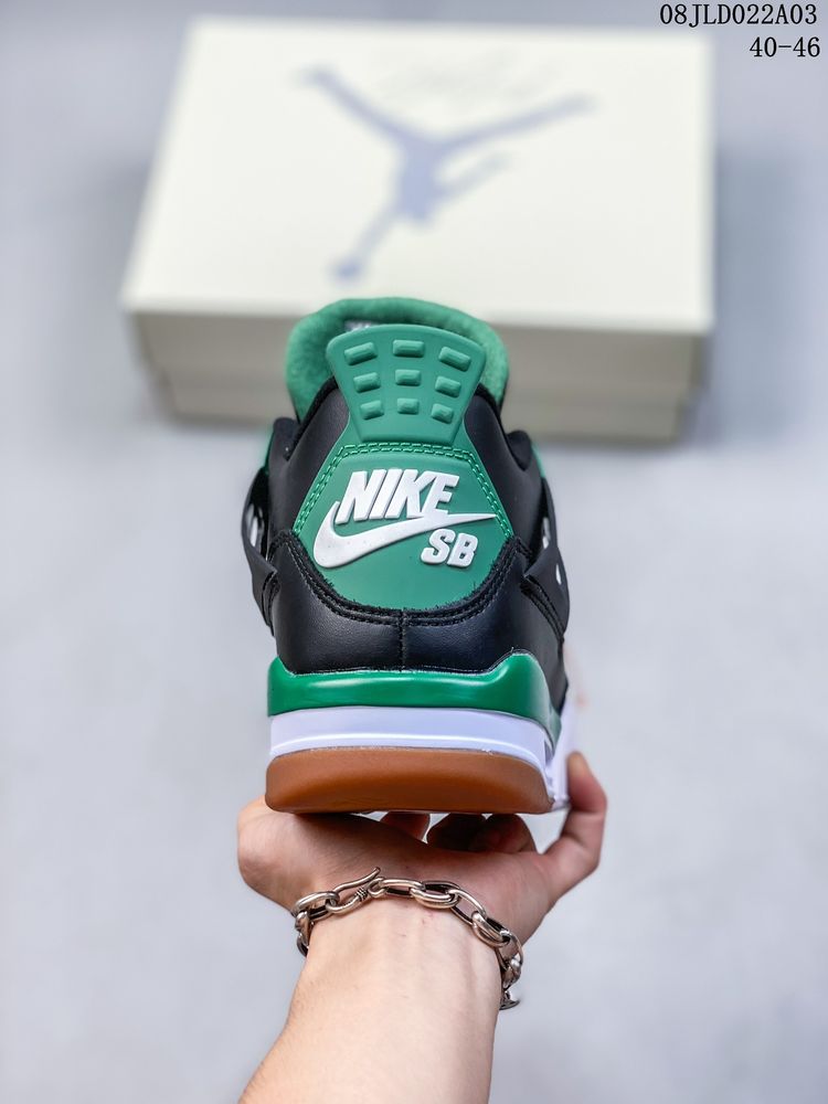 New Arrival AJ 4 Retro Green Glow 308497-033 AJ3017 TEN